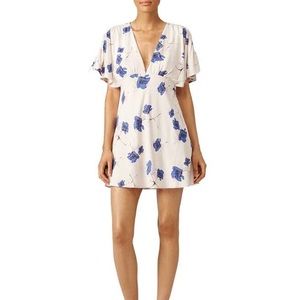 Free People Printed Mini Dress